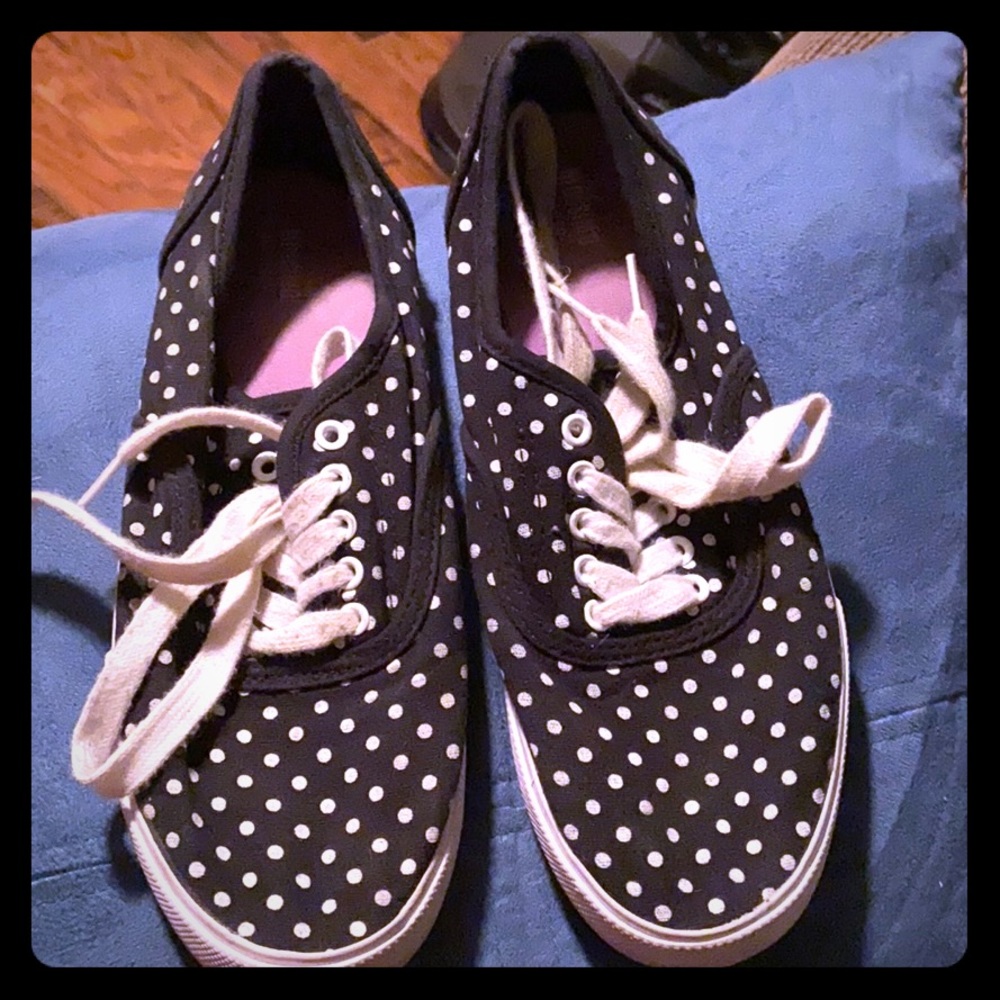 Polka dot mossimo shoes